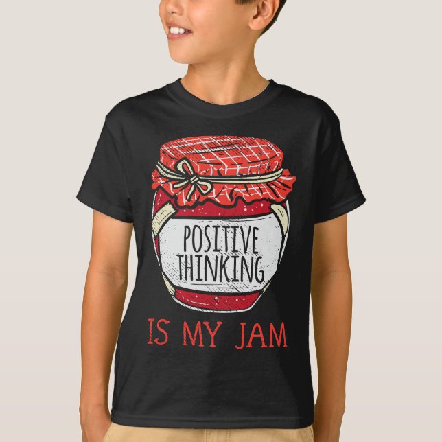 Camiseta Regalos de mentalidad graciosa positiva para mujer (Anverso)