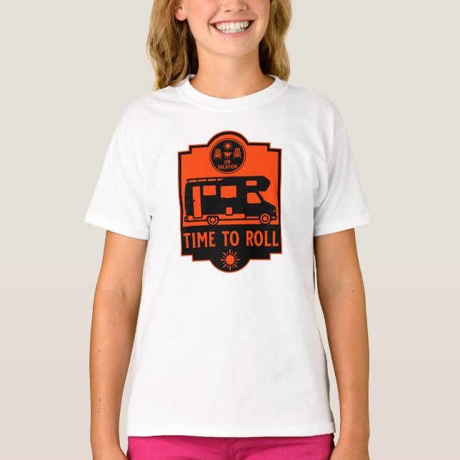 Camiseta Regalos de Motorhome Campsite (Anverso)