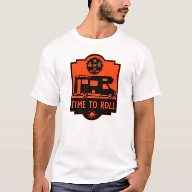 Camiseta Regalos de Motorhome Campsite (Anverso)