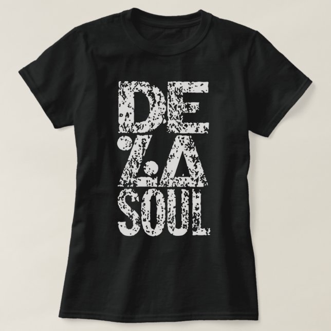 Camiseta Regalos De Música De Guay Retro De La Soul Para Ve (Diseño del anverso)