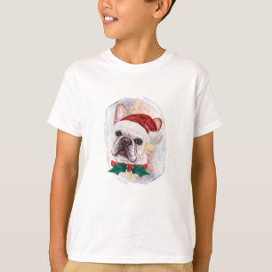 Camiseta Regalos de Navidad de Bulldog Francés para Amantes