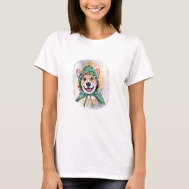 Camiseta Regalos de Navidad de Corgi para Amantes de Perros