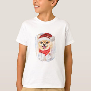 Camiseta Regalos de Navidad de Pomerania para Amantes de lo
