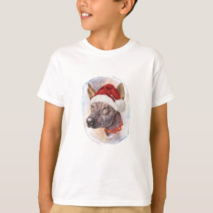 Camiseta Regalos de Navidad sin pelo Mexicano para amantes 