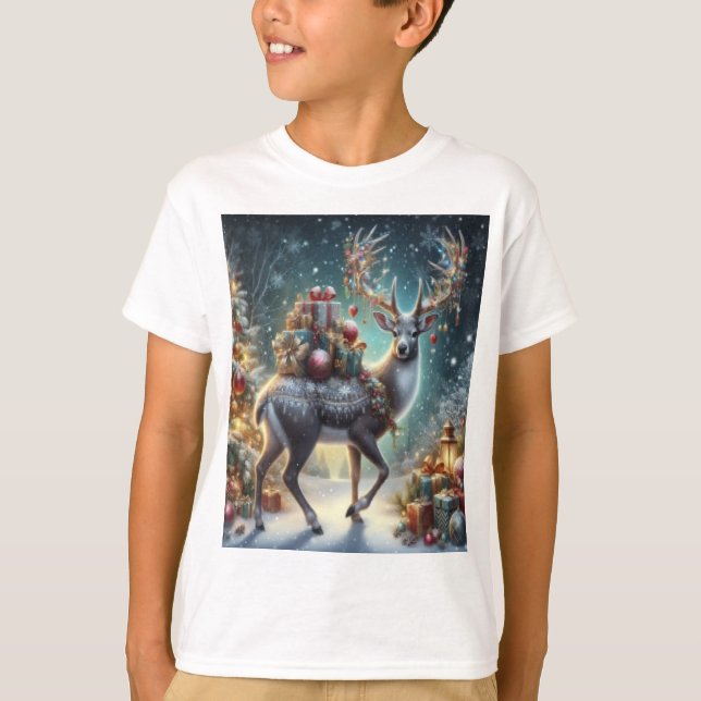 Camiseta Regalos de navidades (Anverso)