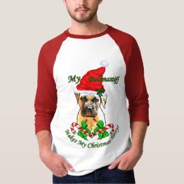 Camiseta Regalos de Navidades Bullmastiff