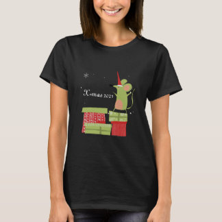 Camiseta Regalos de navidades con un ilustracion de ratón l