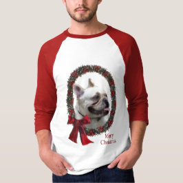 Camiseta Regalos de Navidades de Bulldog de Francia