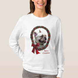 Camiseta Regalos de Navidades de Bulldog de Francia