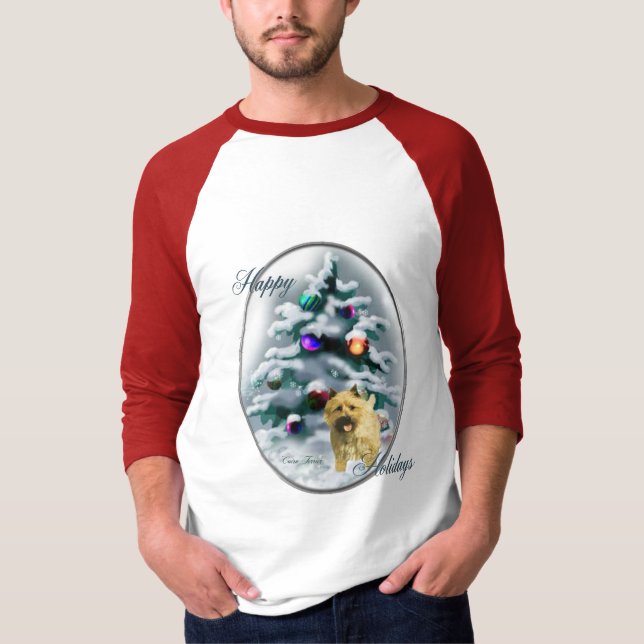 Camiseta Regalos de Navidades de Cairn Terrier (Anverso)