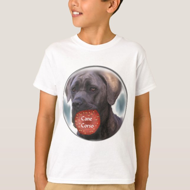 Camiseta Regalos de Navidades de Cane Corso (Anverso)
