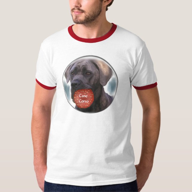 Camiseta Regalos de Navidades de Cane Corso (Anverso)
