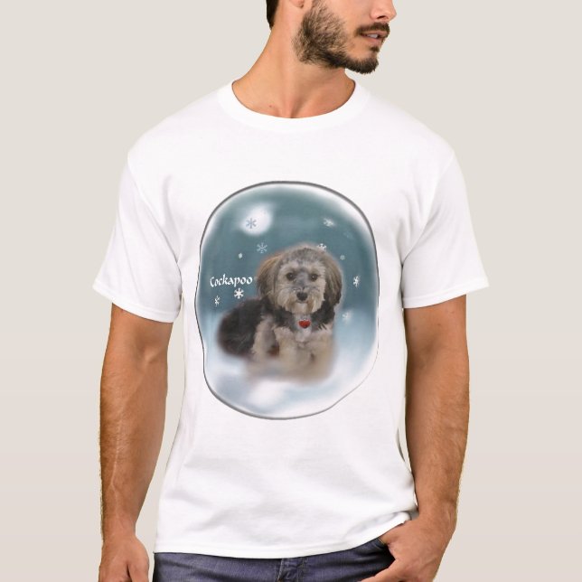 Camiseta Regalos de Navidades de Cockapoo (Anverso)