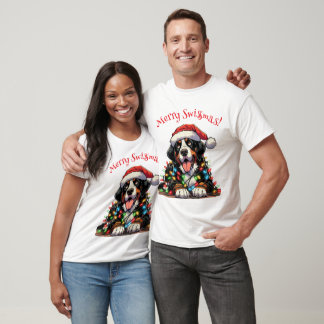 Camiseta Regalos de navidades de Feliz Swissmas