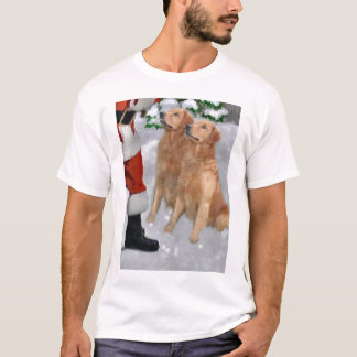 Camiseta Regalos de Navidades de Golden Retriever