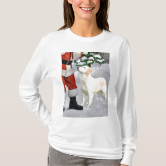 Camiseta Regalos de Navidades de Golden Retriever
