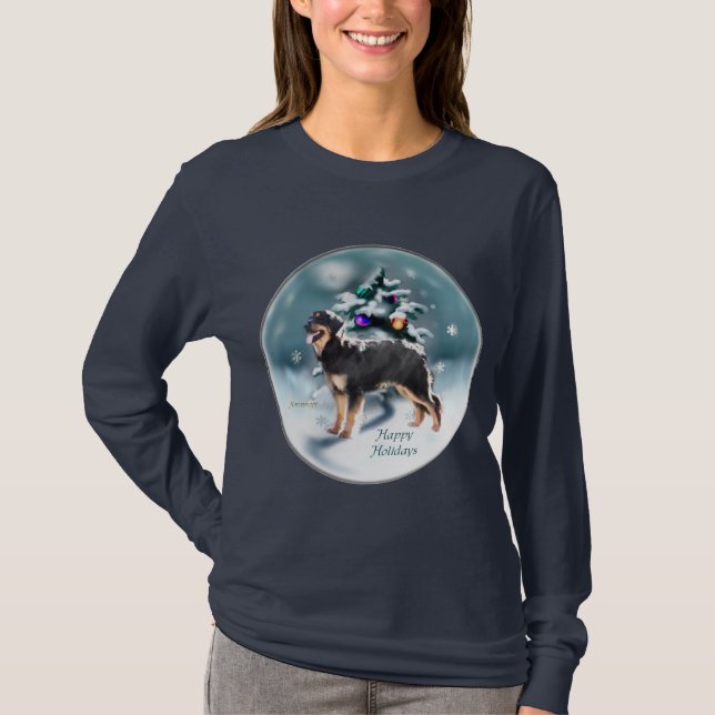 Camiseta Regalos de Navidades de Hovawart (Anverso)