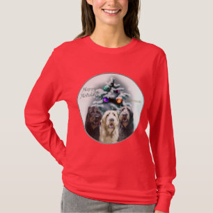 Camiseta Regalos de Navidades de Labradoodle
