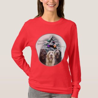 Camiseta Regalos de Navidades de Labradoodle