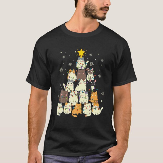Camiseta Regalos De Navidades De Las Festividades De Cerezo (Anverso)
