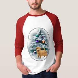Camiseta Regalos de Navidades de Norfolk Terrier