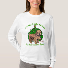 Camiseta Regalos de Navidades de Norfolk Terrier