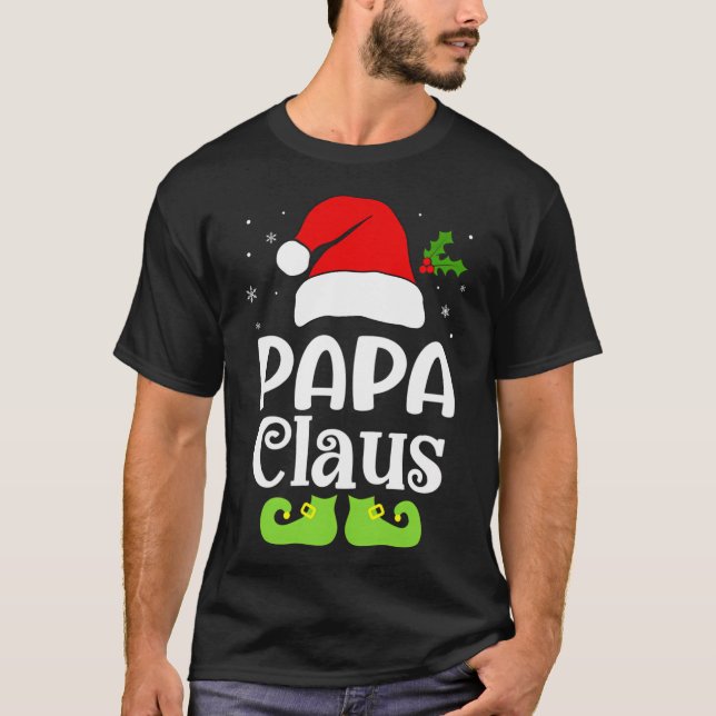 Camiseta Regalos de Navidades de Papa Claus (Anverso)