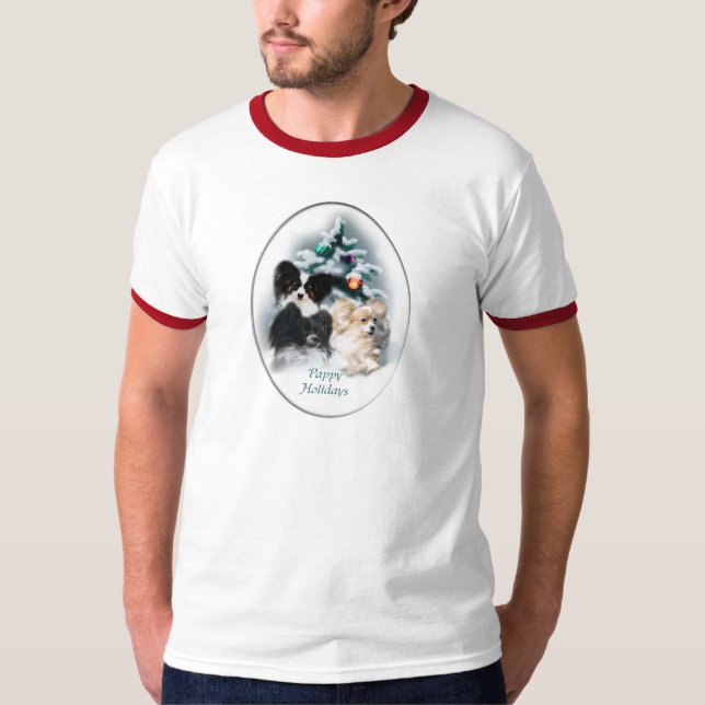 Camiseta Regalos de Navidades de Papillon (Anverso)