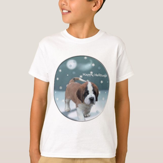 Camiseta Regalos de Navidades de Papúa de San Bernardo (Anverso)