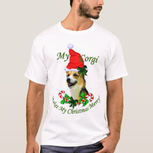 Camiseta Regalos de Navidades de Pembroke Welsh Corgi
