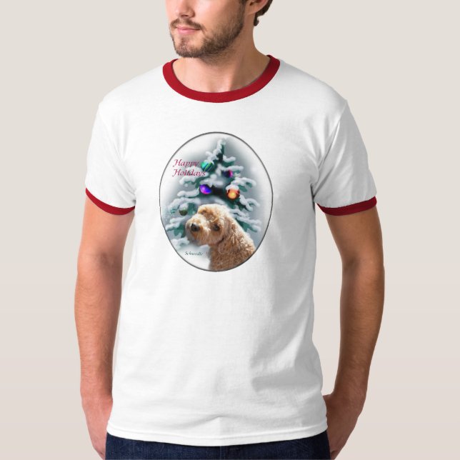 Camiseta Regalos de Navidades de Schnoodle (Anverso)