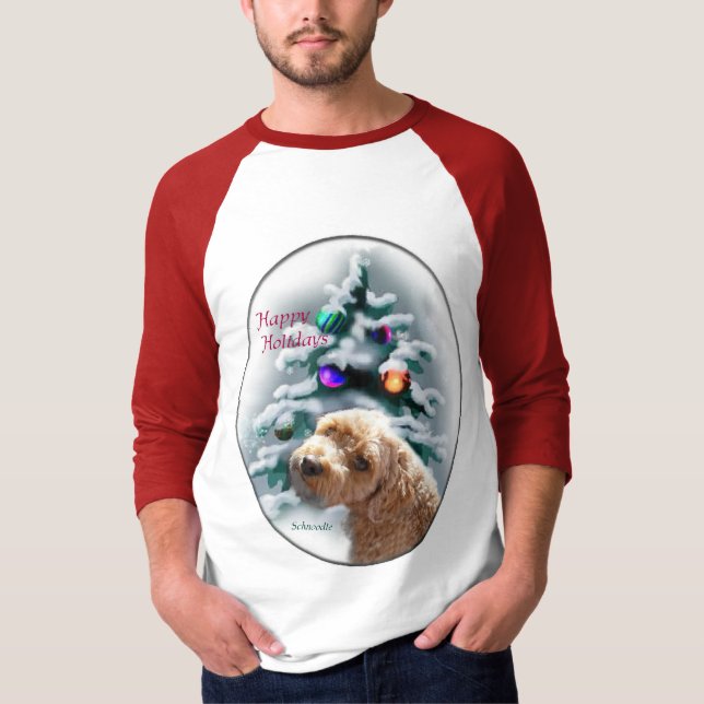 Camiseta Regalos de Navidades de Schnoodle (Anverso)