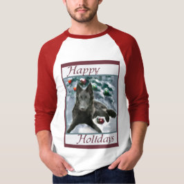 Camiseta Regalos de Navidades de Sheepdog de Bélgica