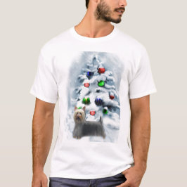 Camiseta Regalos de Navidades de Silky Terrier