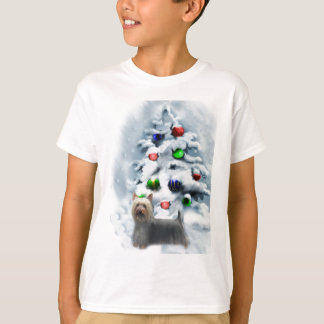Camiseta Regalos de Navidades de Silky Terrier