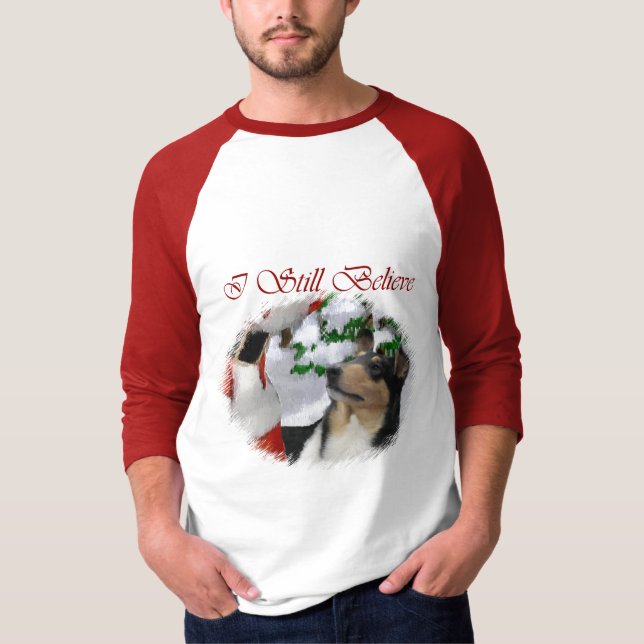Camiseta Regalos de Navidades de Smooth Collie (Anverso)