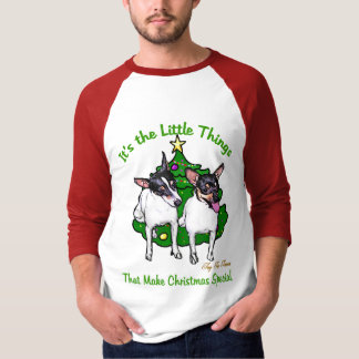 Camiseta Regalos de Navidades de Toy Fox Terrier