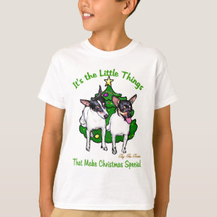 Camiseta Regalos de Navidades de Toy Fox Terrier