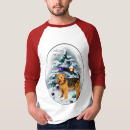 Camiseta Regalos de Navidades de Welsh Terrier