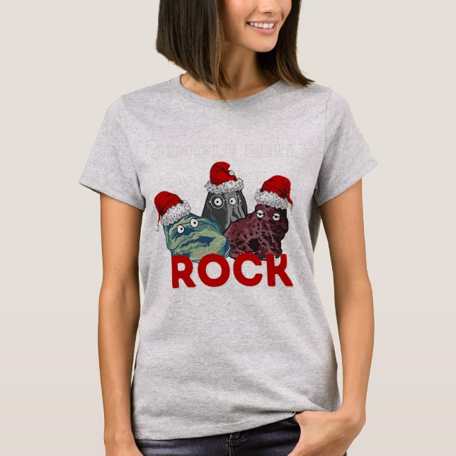 Camiseta Regalos de Navidades Geólogos divertidos de Jingle (Anverso)
