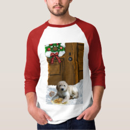Camiseta Regalos de Navidades Goldendoodle