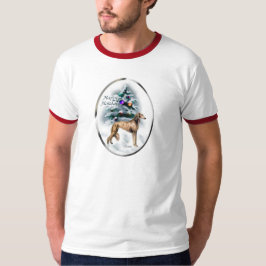 Camiseta Regalos de Navidades Saluki