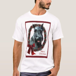 Camiseta Regalos de Navidades Schnauzer