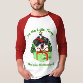 Camiseta Regalos de Navidades shih tzu