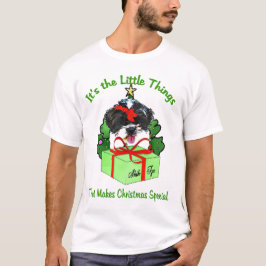 Camiseta Regalos de Navidades shih tzu