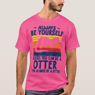 Camiseta regalos de nutria para los amantes de las nutrias