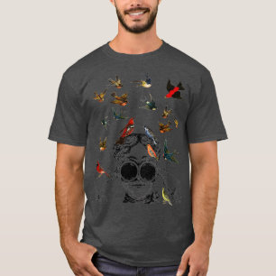 Camiseta Regalos de observación de aves ornitólogo twitcher