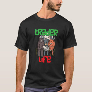 Camiseta Regalos de operaciones de bolsa de comercio de Oso