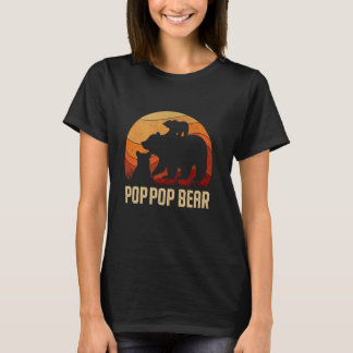 Camiseta Regalos de oso vintage pop para el día del padre p