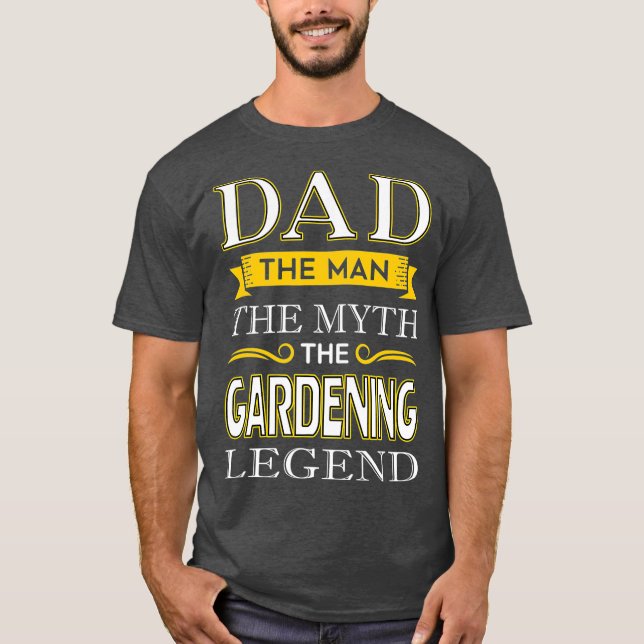Camiseta Regalos de papá de jardinero para el Día de los Pa (Anverso)